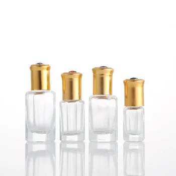 3 мл, 6 мл, 9 мл, 12 мл, стъклена бутилка с топки за етерични масла и парфюми, парфюмни с топки, контейнери за козметични ароматерапия за пътуване