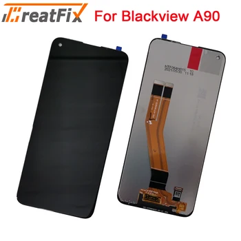 6,39 Инчов LCD дисплей BLACKVIEW A90 + Дигитайзер с Докосване на екрана В Събирането на 100% Тествани LCD дисплей Със Сензорен екран За Blackview A90 LCD