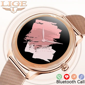 LIGE 2023 Модерен Смарт Часовници За Жени, Мъже, Bluetooth-Предизвикателство, Водоустойчиви Часовници, Спортни Тракер, Умни Часовници, Дамски, Мъжки Reloj Mujer