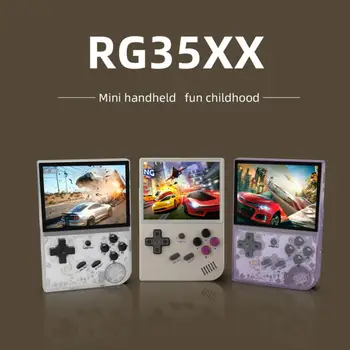 RG35XX Linux Система Ретро Преносима Игрова Конзола 3,5-Инчов IPS Екран Cortex-A9 Преносим Джобен Видео 8000 + Игри, Подарък За Момче
