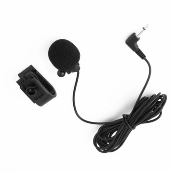 авто аудиомикрофон с дължина от 3 м, 3.5 мм жак за свързване на микрофон, стерео Мини кабел външни микрофони за авто DVD-радио