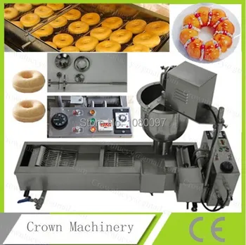 Автоматична машина за приготвяне на понички от неръждаема стомана 304; Машина за фритюрници понички; машина за приготвяне на понички