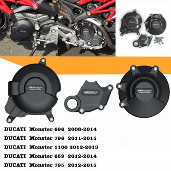 За Ducati Monster 696 796 659 795 2012-2015 Защита на капака на двигателя, за да GBRacing
