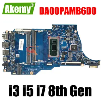 За HP TPN-Q221 14-DQ дънна Платка на лаптоп с процесор Pent4417U 5405U i3 i5 i7 8-то поколение DA00PAMB6D0 100% Напълно тестван