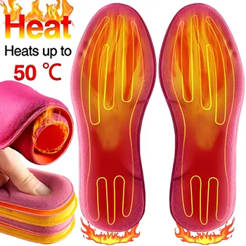 Зимни топли самонагревающиеся стелки за масаж на краката, утепляющие стелки, подложки за обувки от пяна с памет ефект, мъжки и дамски спортни обувки, аксесоари за обувки