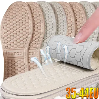 Летни удобни спортни стелки за обувки за мъже и жени, Нано-антибактериална дезодорирующая стелка, впитывающая пот, възглавница за бягане