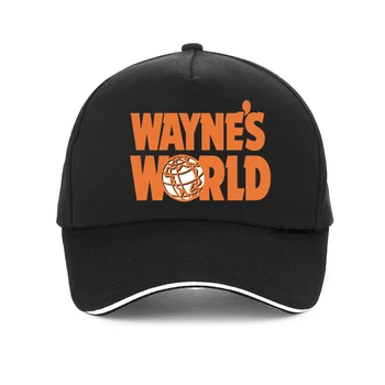 Марка Wayne's World Шапка Бейзболна шапка от памук възстановяване на предишното положение с високо качество, мъжки и дамски бейзболна шапка за баща-шофьор на камион е в стил хип-хоп, регулируем