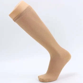 Мъжки и дамски дълги еластични компресия чорапогащи, чорапи за циркулацията на кръвта, здрави чорапи за отслабване на краката, сжигающие мазнини, Meias Calcetines