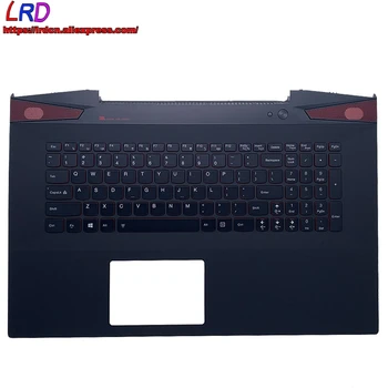 Нов Оригинален Корпус C Капак главни Букви Акцент за Ръка с американската на английската Клавиатура с подсветка за Докосване на лаптоп Lenovo Y70-70 5CB0G59766