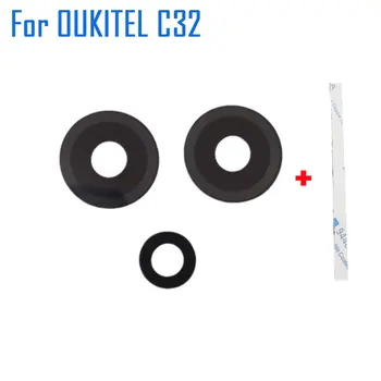 Нов оригинален обектив на задната камера OUKITEL C32, обектив на задната основната камера, допълнителен обектив, със стъклен капак за смартфон OUKITEL C32