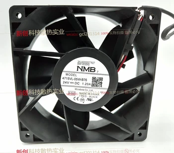 Оригинален/NMB 12 см 4715VL-05W-B76 24 1.20 A ACS880/инверторен вентилатор за охлаждане