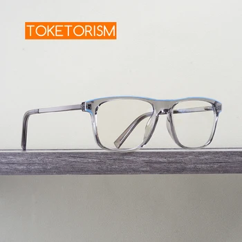 Токеторизм Водещ модерен анти-синя светлина, прозрачни очила са Модерни слънчеви очила за мъже, Дамски слънчеви очила 0802
