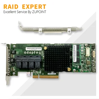 Удължител за RAID-памет ZUPOINT Карикатури ASR-71605 2274400-R с 16 порта 6 Gb/s, 1 GB SAS SATA PCI E RAID-контролер карта