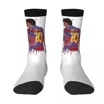 Чорапи за възрастни на националния отбор на Аржентина по футбол Лайънъл и Меси (9) най-Добрата покупка, които причиняват компресия чорапи за раницата дантела прозорци в ретро стил