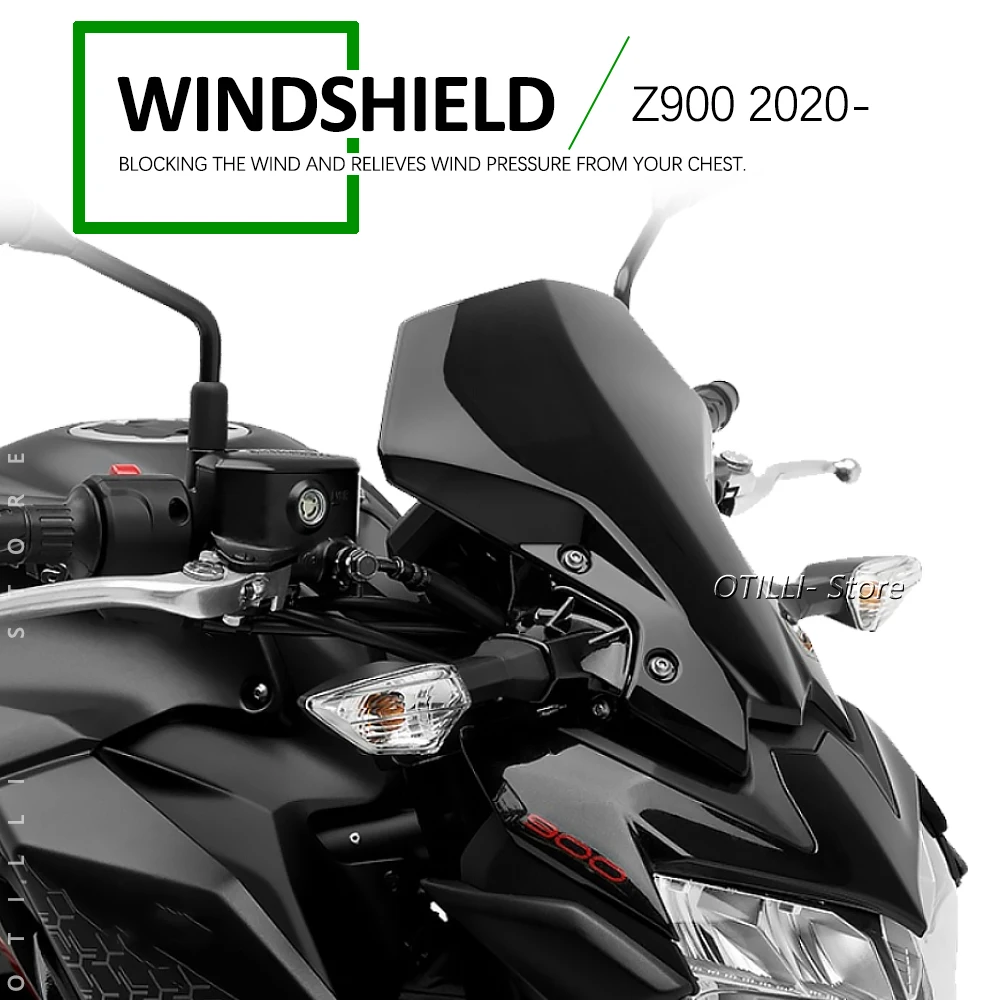 Нови аксесоари за мотоциклети, за KAWASAKI Z900 Z 900 предното стъкло, което отразява предния екран 2020 2021 20221
