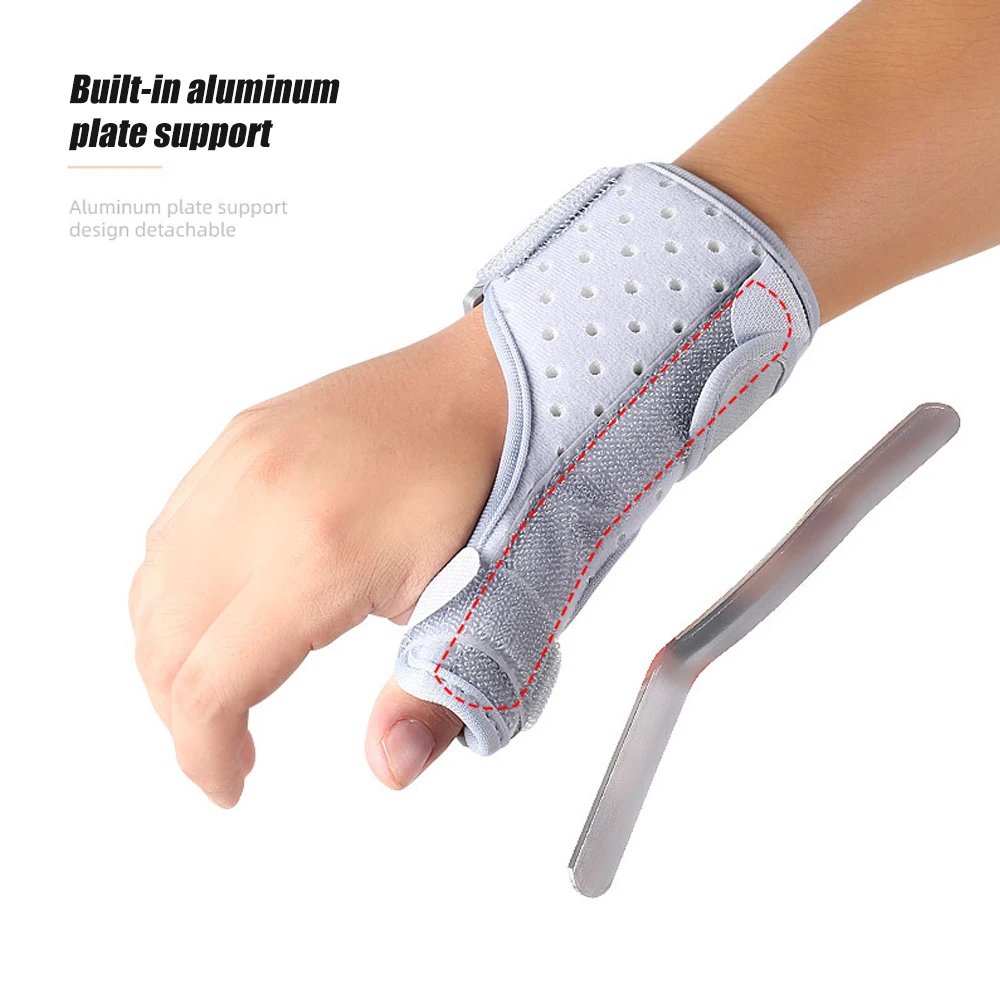 Гума-стабилизатор за палеца и китката за пръста разстояние спусъка, облекчаване на болка, артрит, Тендинита, разтягане на ставните връзки и подкрепа на карпалния тунел.2