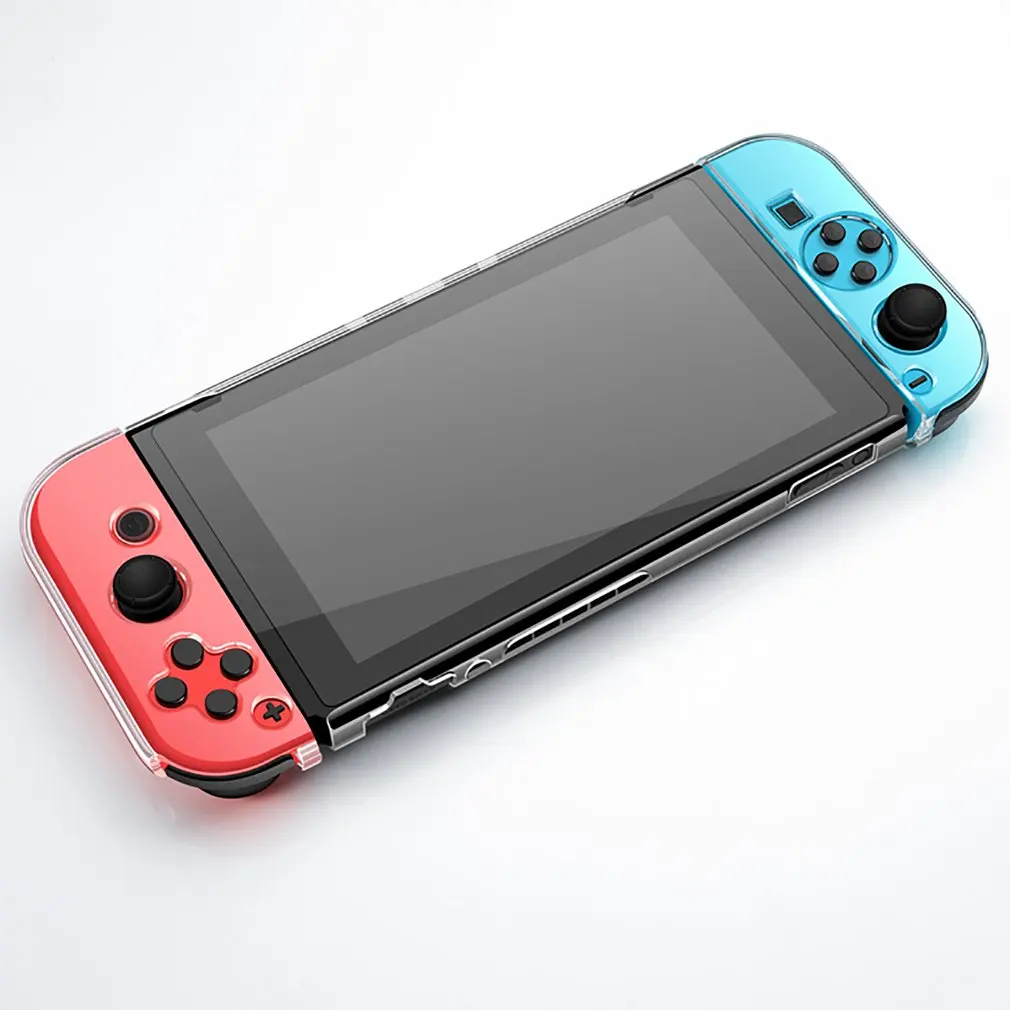 за Nintendo Switch Защита на кристално прозрачен корпус от нараняване и прах за защитно своята практика за ключа0