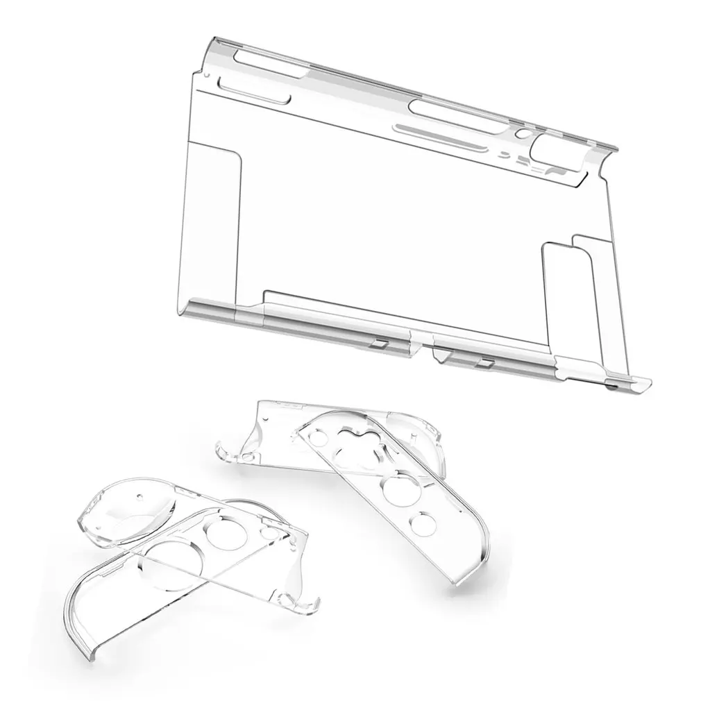 за Nintendo Switch Защита на кристално прозрачен корпус от нараняване и прах за защитно своята практика за ключа3