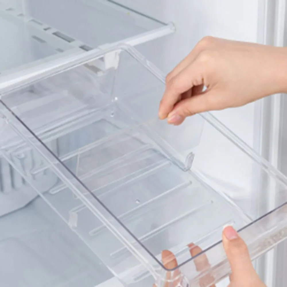 Органайзер за хладилник, рафтове за съхранение, срок на годност с фризер, чекмеджето за съхранение в хладилник, разделительный контейнер за съхранение на храна4