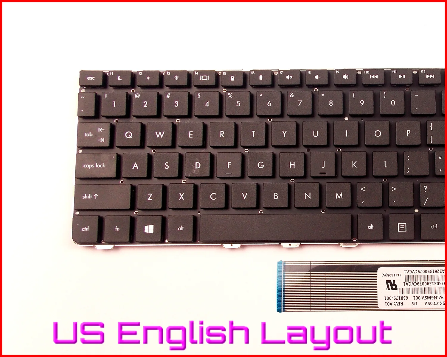 Новата Клавиатура на американската на английската версия за лаптоп HP 638179-001 638179-211 6037B0056601 9Z.N6MSV.001 6037B0059601 NSK-CC0SV2