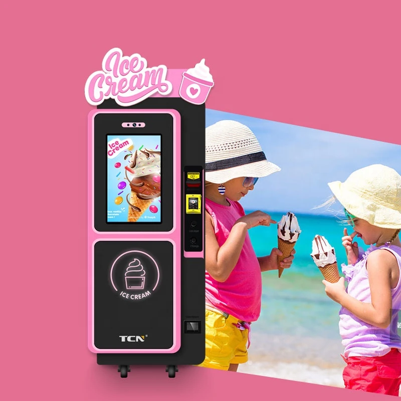 Робот-автомат за продажба на сладолед Цената на Автомат за продажба на мек сладолед за продажба2