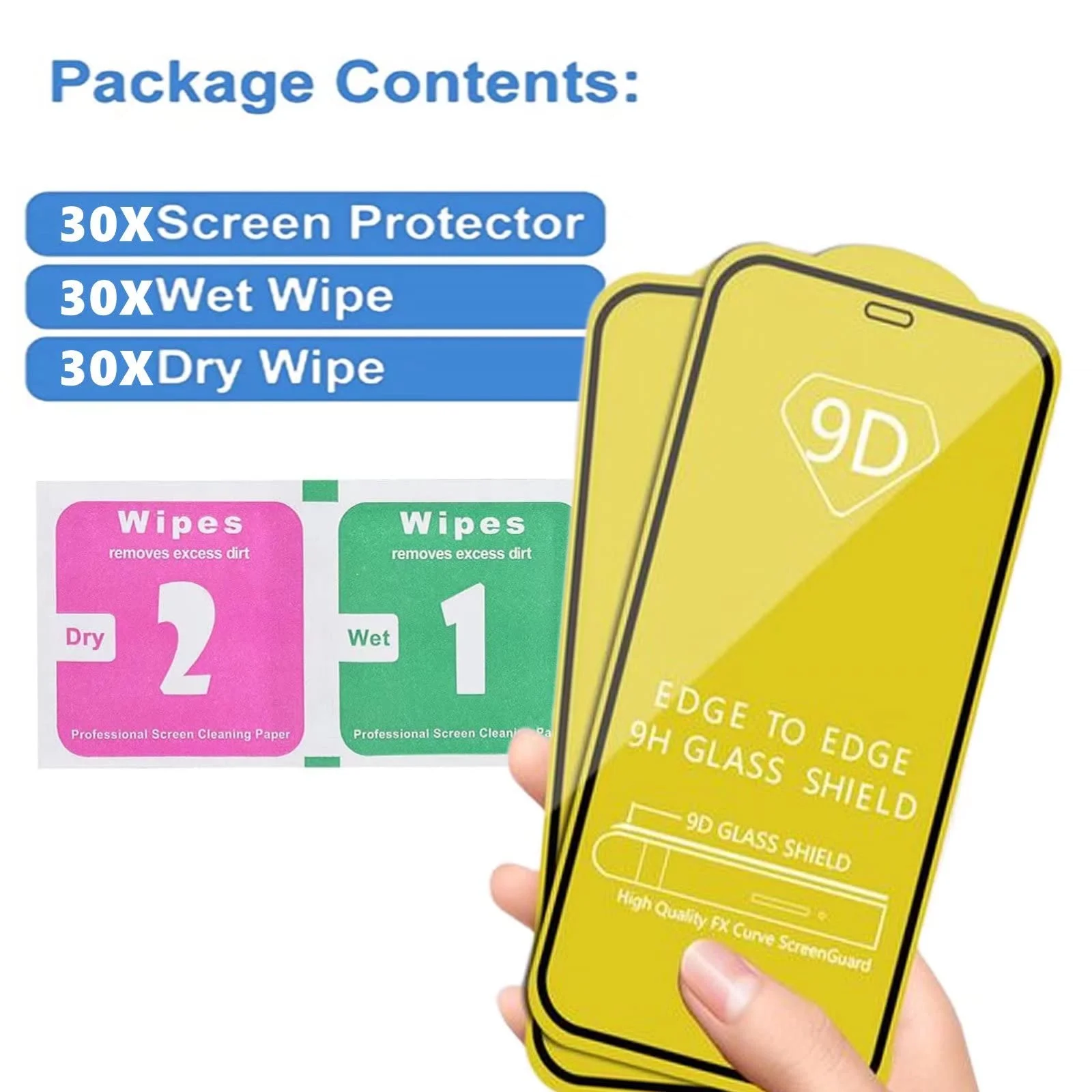 9D Защитно Стъкло За Samsung Galaxy А02 A12 A22 A32 A42 A52 A72 От Закалено Стъкло M02 M12 M32 M42 M62 F12 F41 F52 F62 Калъф-филм5
