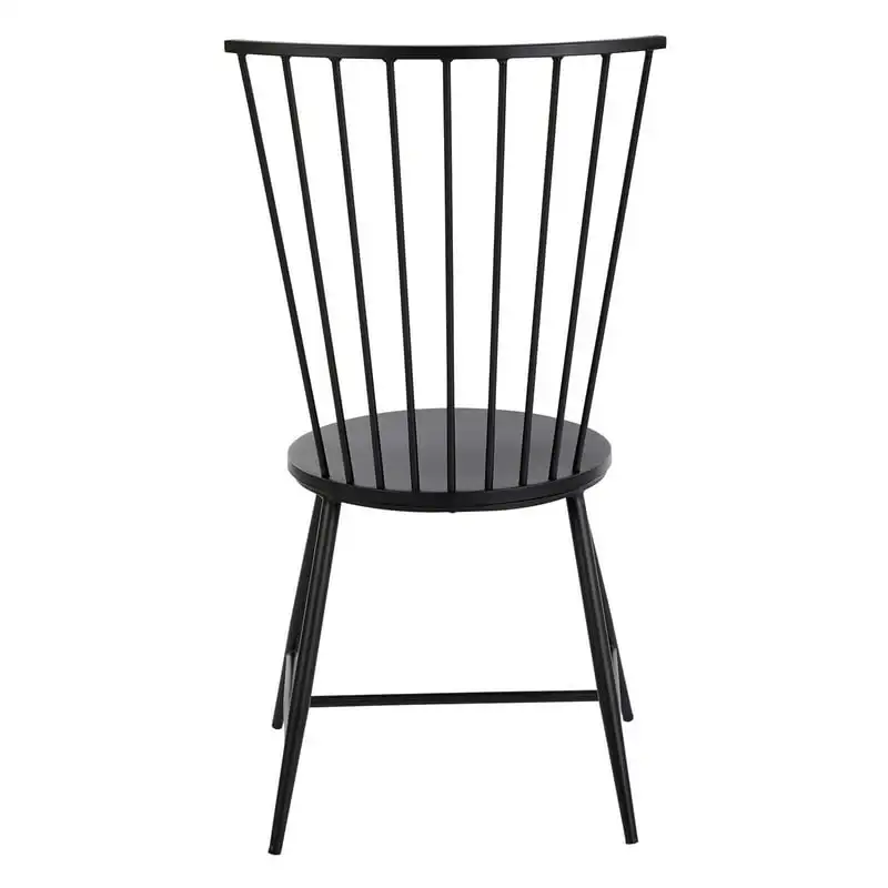 Стол с черен дървен стол, стол за маса за хранене, столове за хранене на открито, писмен стол, метален стол, Sillas para barra de cocina Ch2