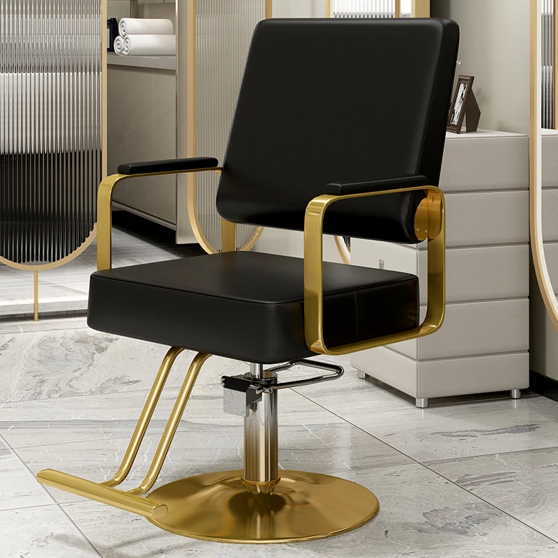 Професионален грим, фризьорски столове, педикюр, работа стилист, естетически въртящи се столове, реколта мебели за интериора на Sedia Girevole YR50BC4