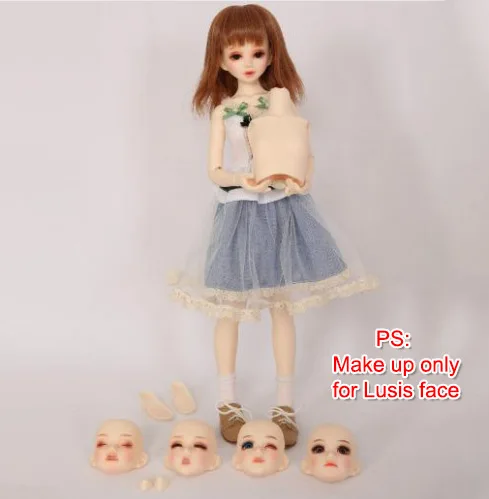 Unoa Lusis BJD Кукли 1/4 модел тялото за малки момичета и момчета, кукла, очите, luts, куклен магазин за играчки, смола, аниме аксесоар, luodoll4