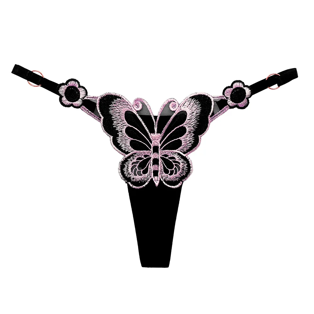 2023 Прашки Butterfly Element Женски, На Допир Е Топла, С Прозрачна Бродерия, Допълват Очарователната Дневни Дамски Чорапогащи1
